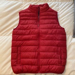 Men’s red vest